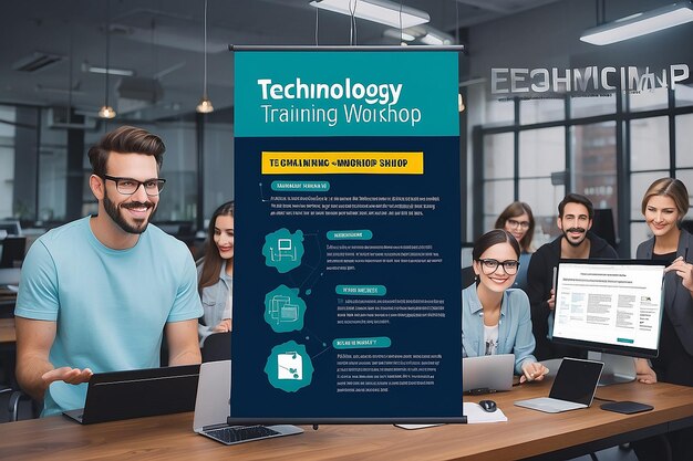 Technology Training Workshop Advertisement