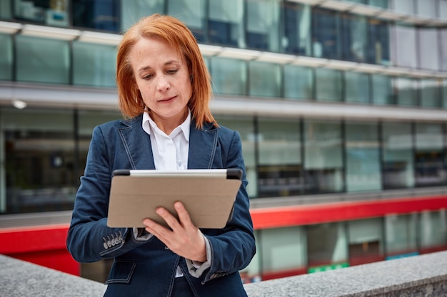 A techsavvy businesswoman Her digital skills and innovation drive progress