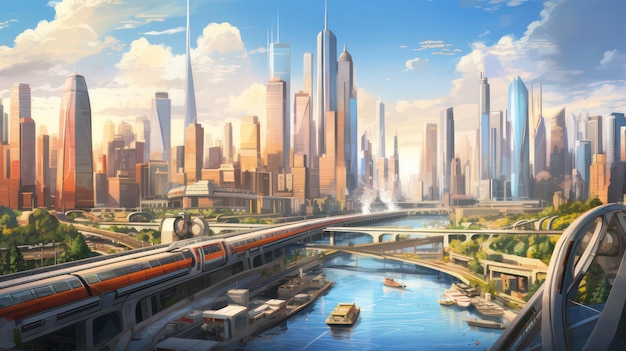 Techtopia Awaits The Futuristic City Experience