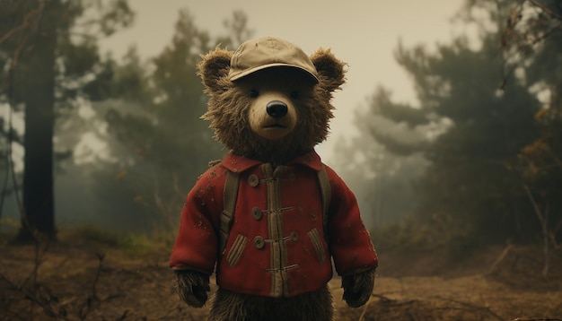 Photo ted bear cinematic photography