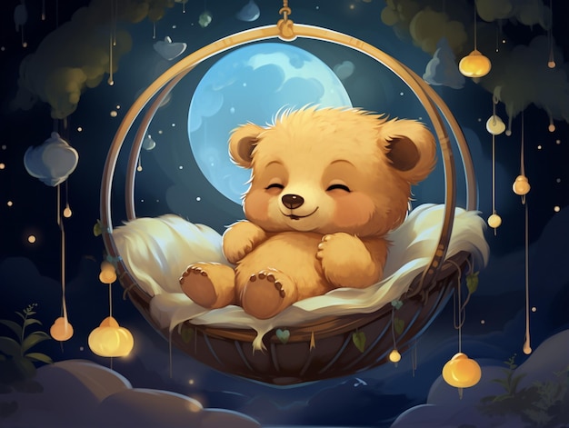 teddy bear illustration