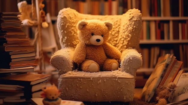 teddy bear image with plain background