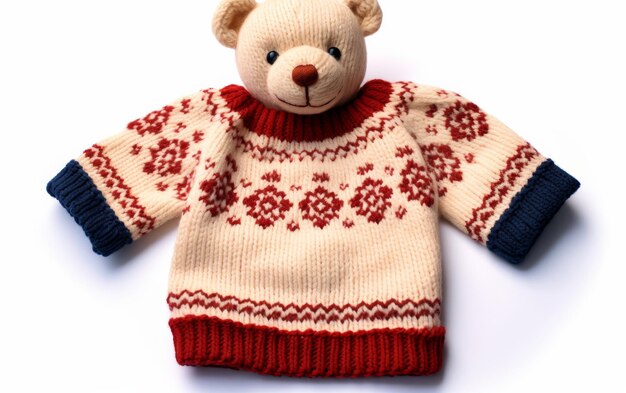 Foto pullover dell'orso di peluche