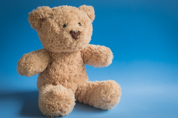 Teddy bear on a table