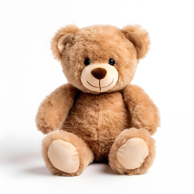 Photo teddy bear on white background