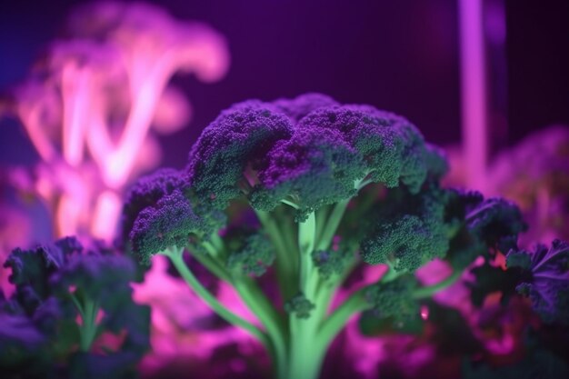 Teelt van Broccoli onder kunstmatig UV-licht voor maximale groei