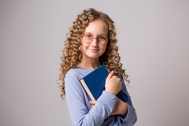  teen girl with books