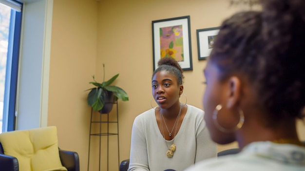 Teenage students are being trained in the teachers room