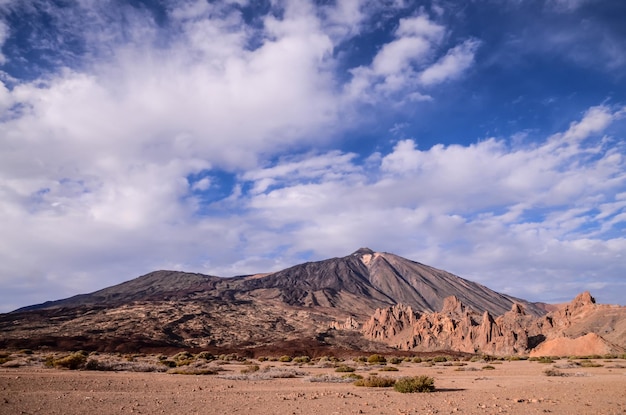 Teide National Park in Tenerife at Canary Islands