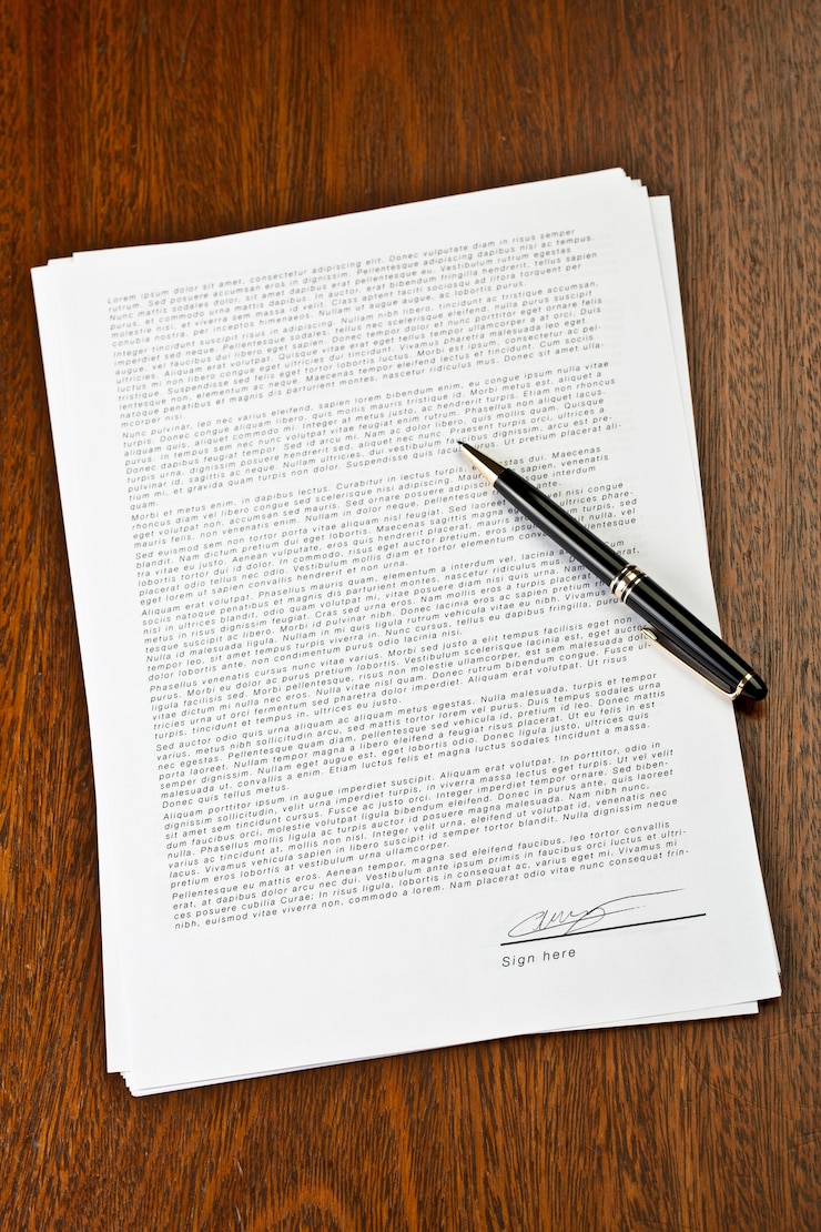 Teken contract