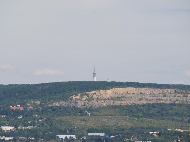 Telecommunications tower in Brno