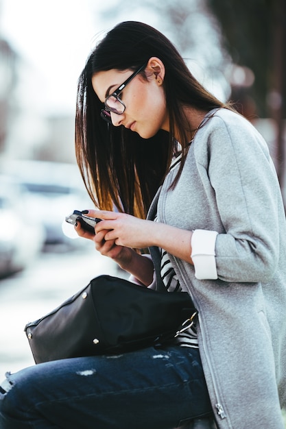 telefoon vrolijke britse jeans zak