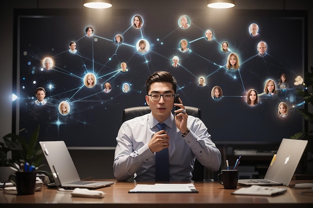 Telepathic Communication Hub Connect Minds for Seamless Collaboration