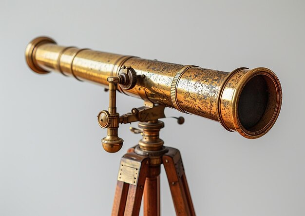 a telescope with the word telescope on it