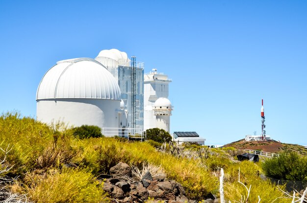 Telescopen van het astronomisch observatorium Teide