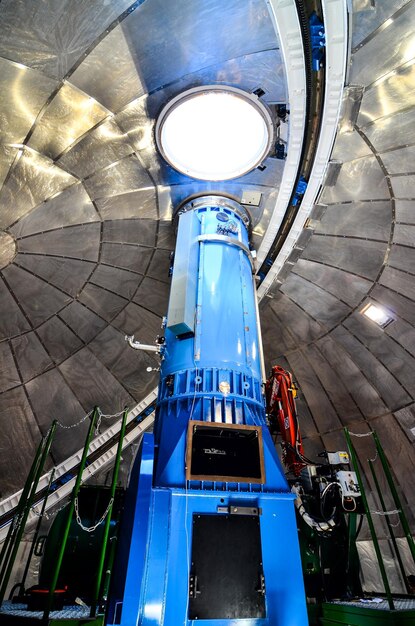 Telescopen van het astronomische observatorium Teide in Tenerife, Spanje.