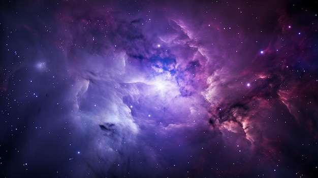 Premium AI Image | Telescopic Galaxy Background