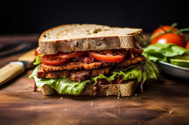 Tempeh BLT Vegan Recipe Vegan Food