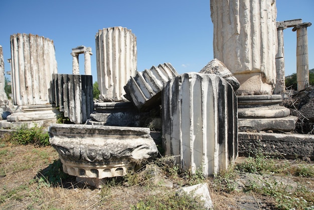 Tempel van Aphrodite in de oude stad Aphrodisias in Aydin Turkiye