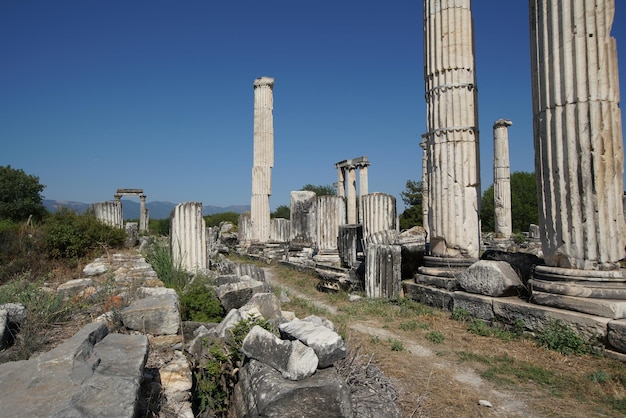 Tempel van Aphrodite in de oude stad Aphrodisias in Aydin Turkiye