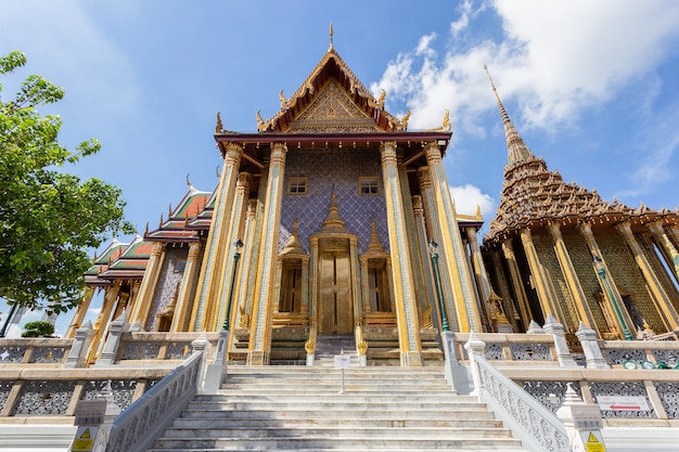 Tempel van de Smaragdgroene Boeddha of Wat Phra Kaew-tempel, Bangkok, Thailand