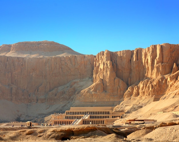 Tempel van Hatsjepsoet in Luxor Egypte