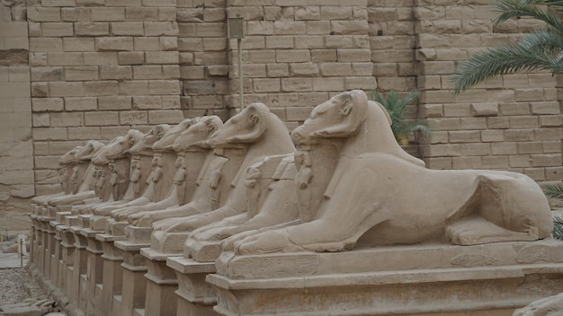 Tempel van Karnak in het oude Egypte