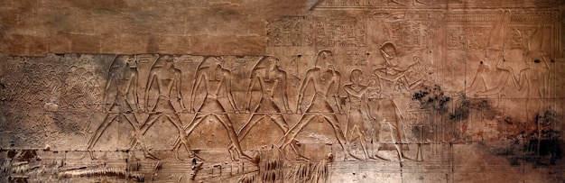 Tempel van Sethy de Eerste in Abydos, Midden-Egypte