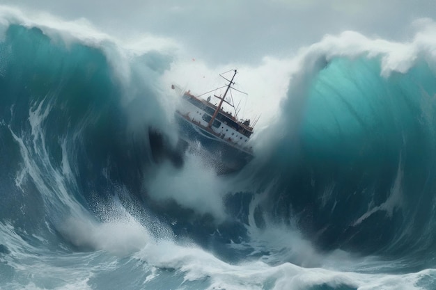 Tempestuous Waters Unveiled Stormy Photos