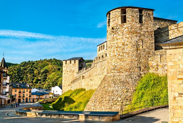 Templar Castle of Ponferrada in Spain