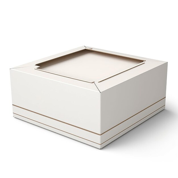 Premium AI Image | Template of cardboard box design
