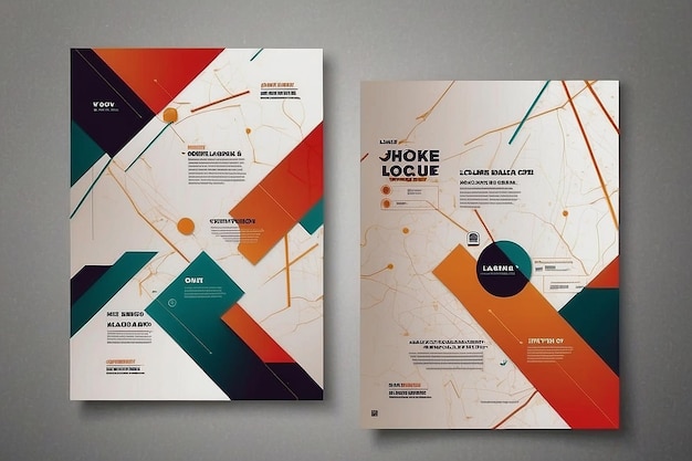 Template design LayoutBrochure