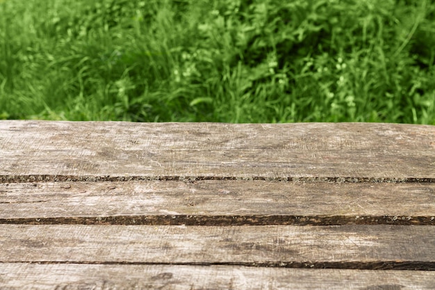 Template display product wooden deck table