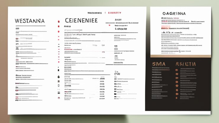 Foto template layout van de agenda van de conferentie