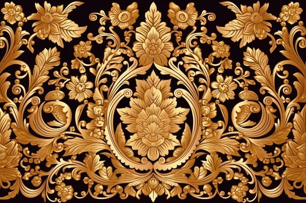 Template thai pattern for seamless background