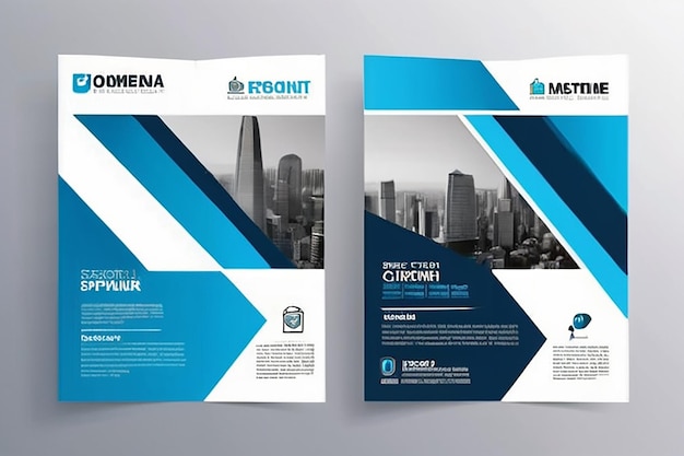 Template vector design for Brochure Annual Report Magazine Poster Corporate Presentation Portfolio