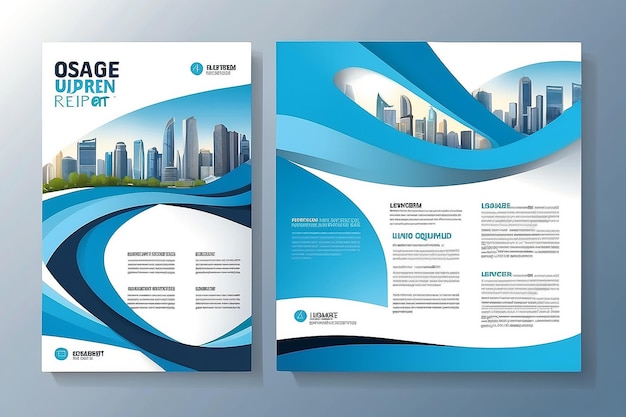 Template vector design for Brochure Annual Report Magazine Poster Corporate Presentation Portfolio