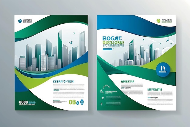 Template vector design for Brochure Annual Report Magazine Poster Corporate Presentation