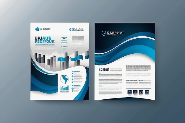 Foto modello di progettazione vettoriale per brochure annualreport magazine poster corporate presentation portfolio flyer