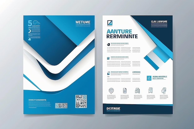 Foto modello di progettazione vettoriale per brochure annualreport magazine poster corporate presentation portfolio flyer