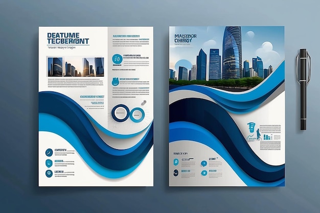 Template vector design for Brochure AnnualReport Magazine Poster Corporate Presentation