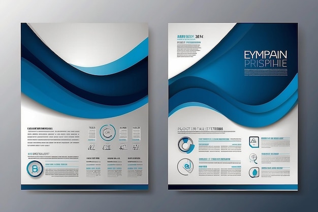 Template vector design for Brochure AnnualReport Magazine Poster Corporate Presentation