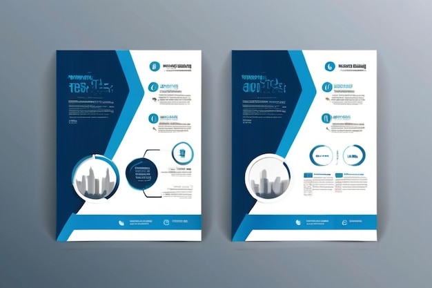 Template vector design for Brochure AnnualReport Magazine Poster Corporate Presentation