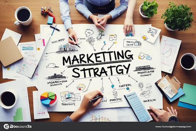 Template voor marketingstrategie