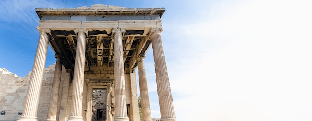 Temple acropolis, athens, greece