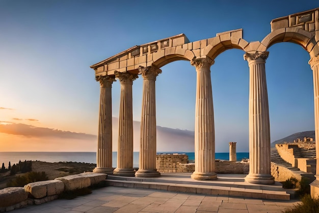 The temple of apollo is located in the acropolis of athens.