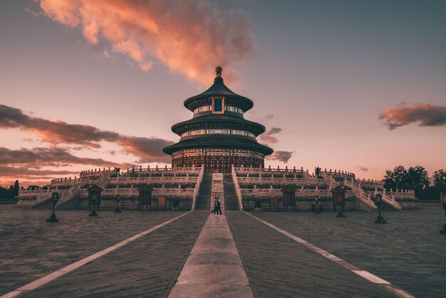 茶色の寺院