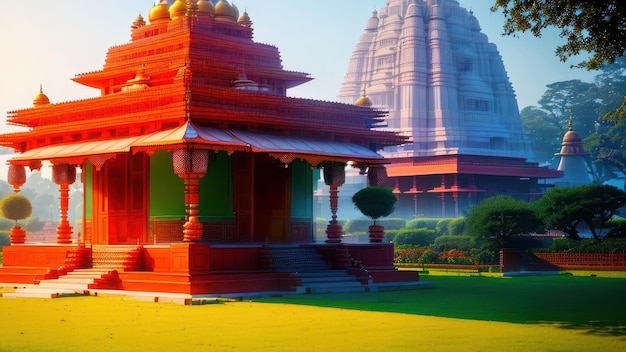 A temple in the city of jodhpur