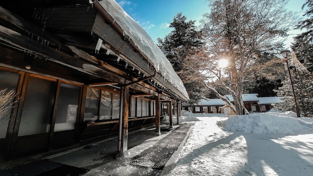 写真 ホッカイドの神社 仏教の神社