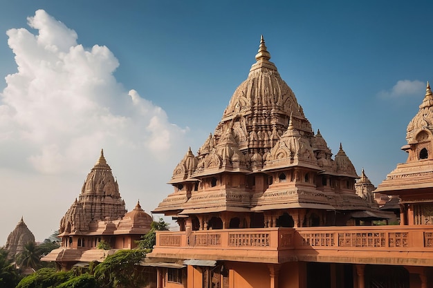 Photo temple in khajuraho stone carved erotic bas relief in hindu temple in khajuraho india unesco worl